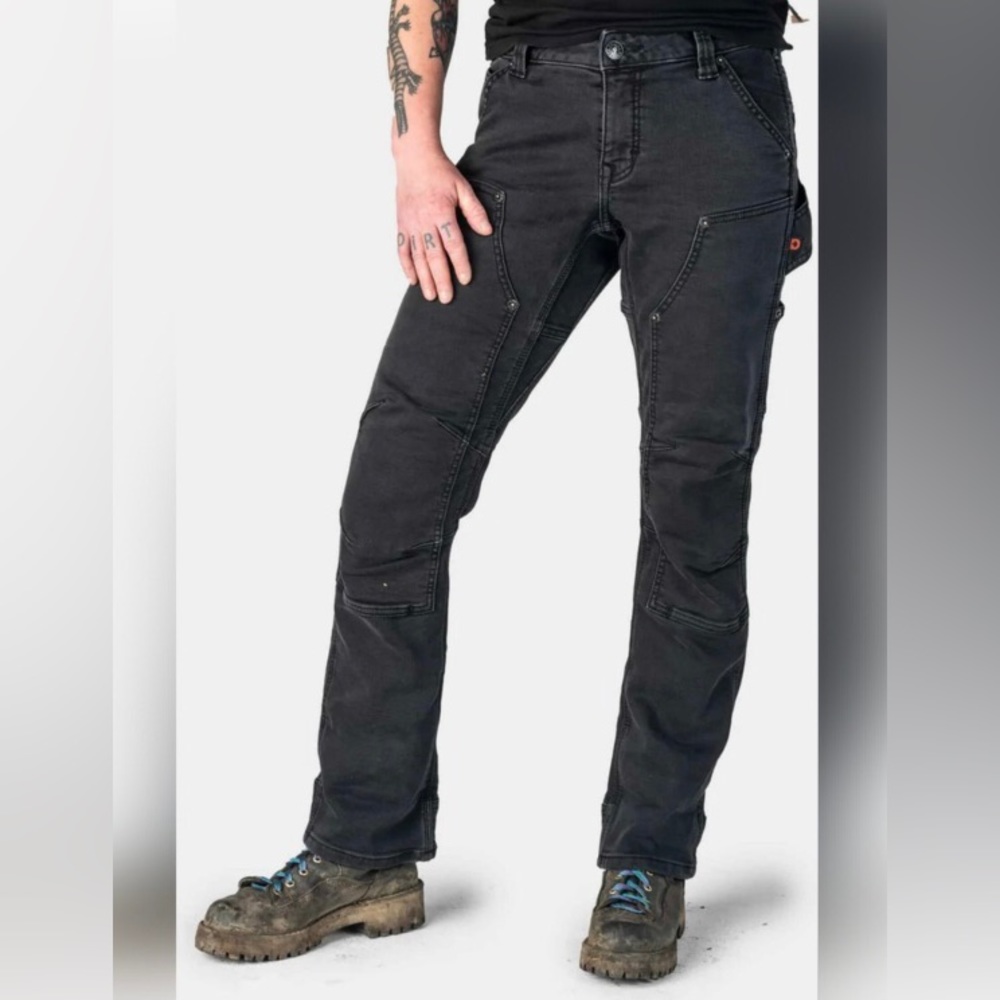 Women's Black Work Pants